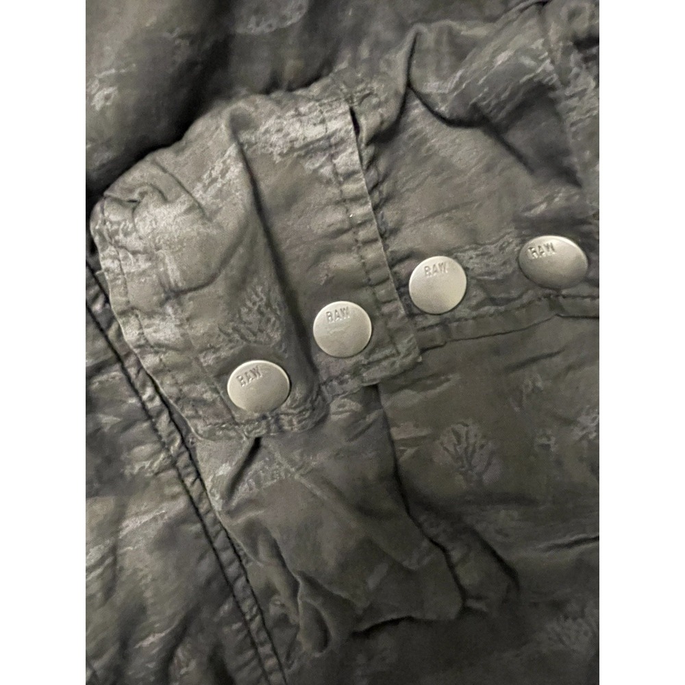 G-Star‎ Raw Ospak Quilted Overshirt Camo Military Jacket Grey Mens Size M - Picture 6 of 10